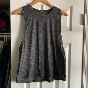 Lululemon muscle tank size 10 Heather grey